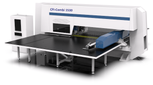 Комбинированный комплекс для координатно-пробивной обработки и лазерной резки CFI Servo-Combi 1530