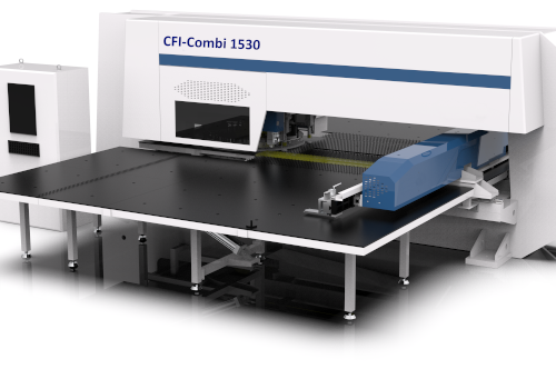 Комбинированный комплекс для координатно-пробивной обработки и лазерной резки CFI Servo-Combi 1530